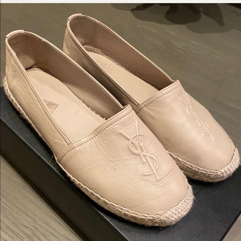 Yves Saint Laurent | Nude Espadrilles | 37